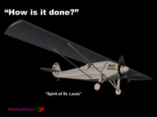 “How is it done?”
“Spirit of St. Louis”
 