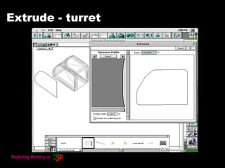 Extrude - turret
 