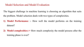 Modeling in ML Machine learning not.pptx