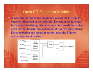 Modeling of a digital protective relay in a RT Digital Simulator | PDF