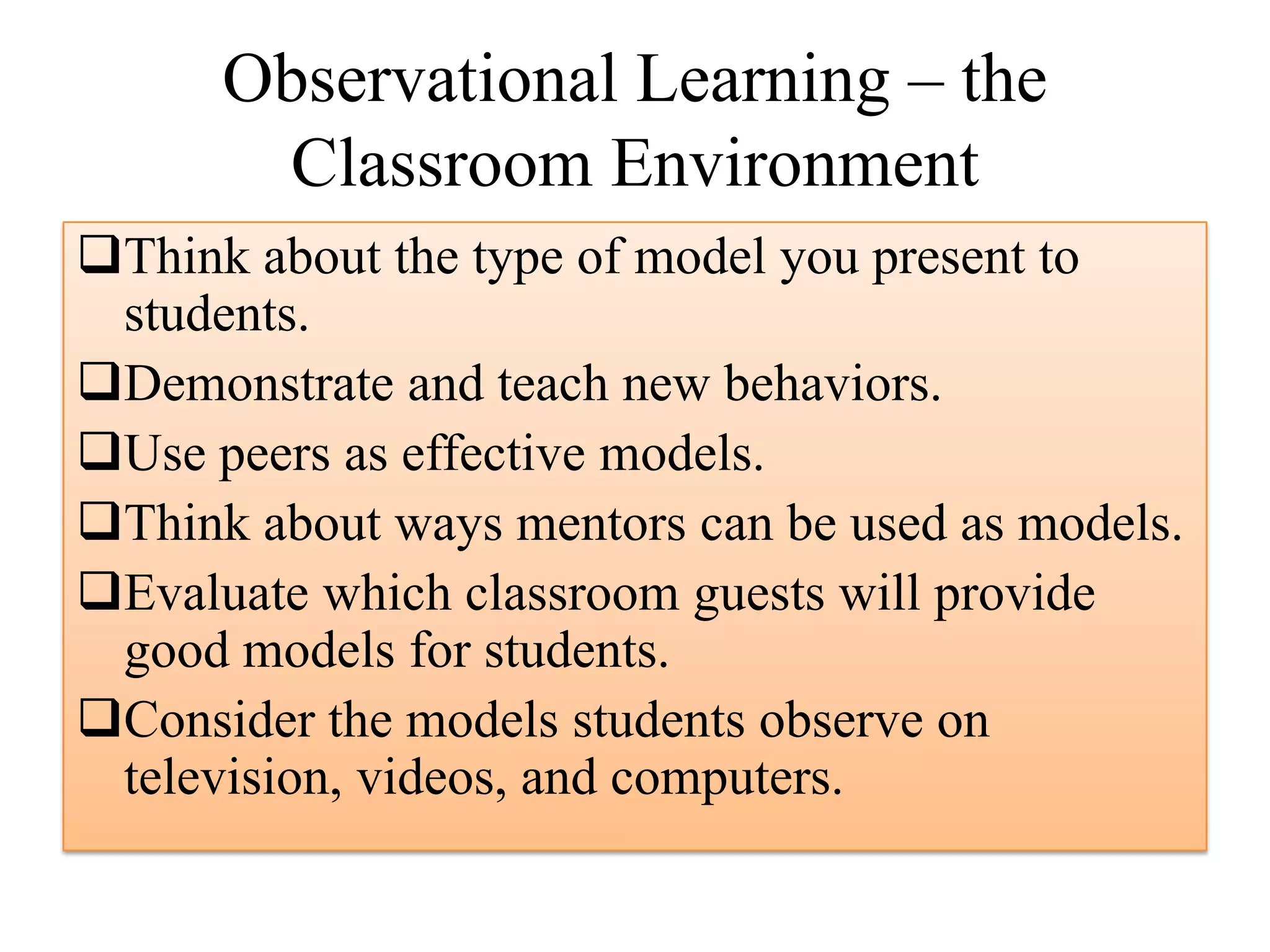 Modeling selfregulation | PPTX