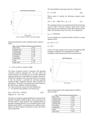 Modeling, simulation and control of a robotic arm | PDF