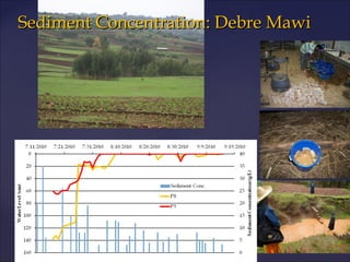 Sediment Concentration: Debre Mawi
 