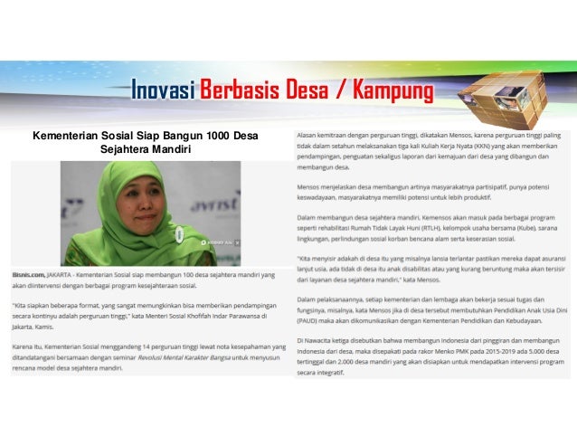 Model Inovasi Penanggulangan Kemiskinan