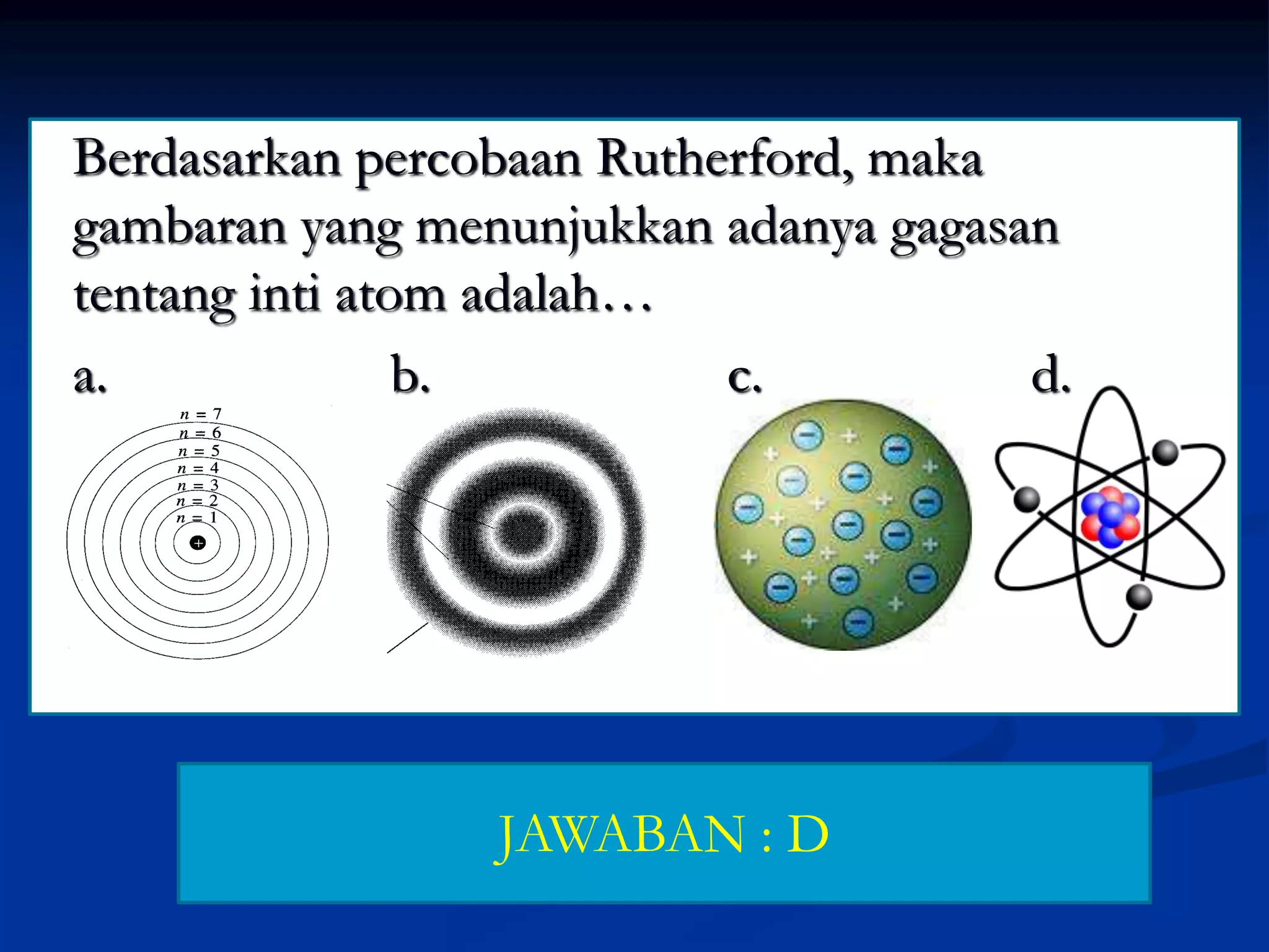 Model inti atom (asti dewi n.) | PPT