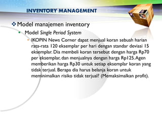 Model inventory management | PDF
