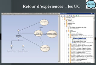 Retour d’expériences  : les UC 