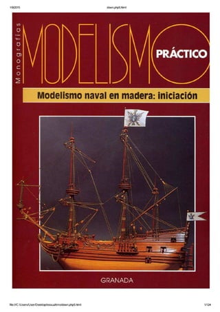 Modelismo naval de madera 5