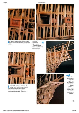 Modelismo naval de madera 5