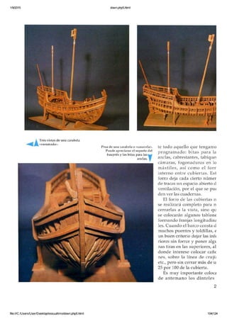 Modelismo naval de madera 5