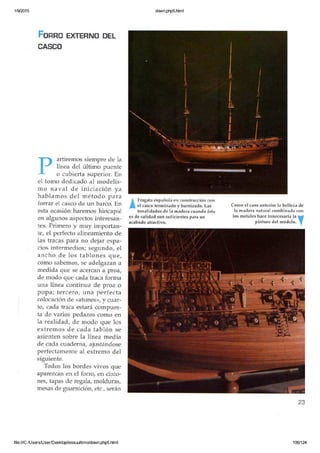 Modelismo naval de madera 5