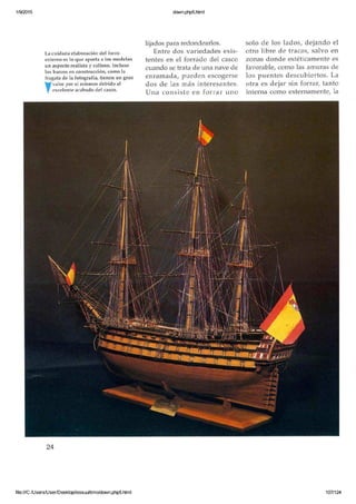 Modelismo naval de madera 5