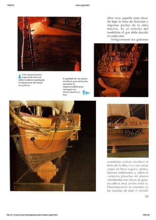 Modelismo naval de madera 5