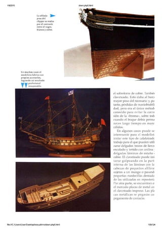 Modelismo naval de madera 5