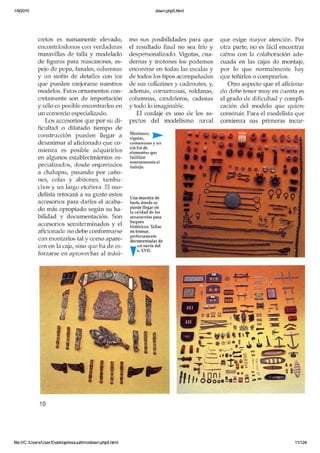 Modelismo naval de madera 5