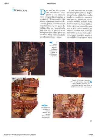 Modelismo naval de madera 5