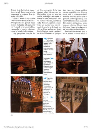 Modelismo naval de madera 5