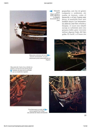 Modelismo naval de madera 5