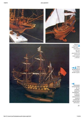Modelismo naval de madera 5