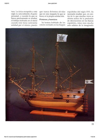 Modelismo naval de madera 5