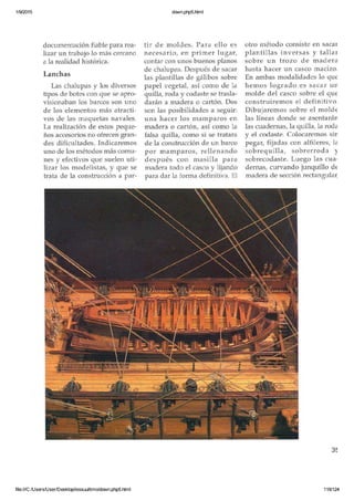 Modelismo naval de madera 5