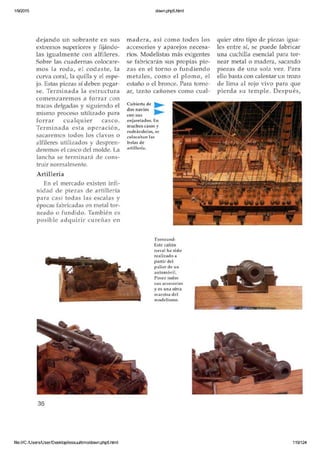 Modelismo naval de madera 5