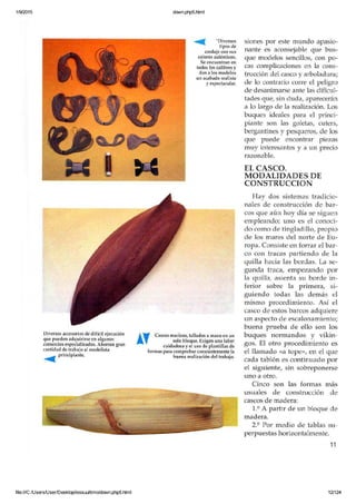 Modelismo naval de madera 5