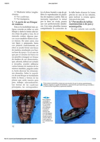 Modelismo naval de madera 5