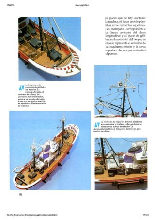 Modelismo naval de madera 5