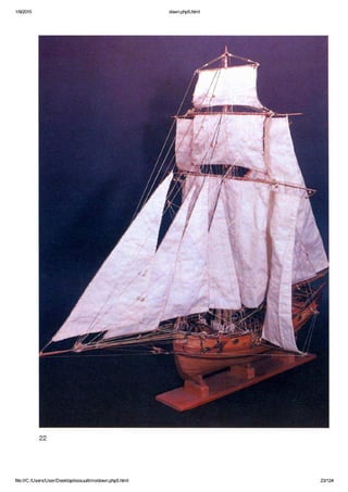 Modelismo naval de madera 5
