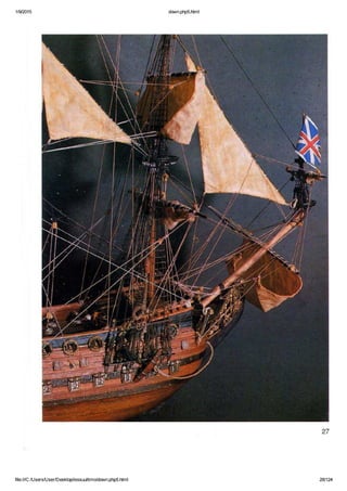 Modelismo naval de madera 5