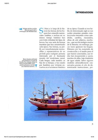 Modelismo naval de madera 5