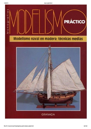 Modelismo naval de madera 5