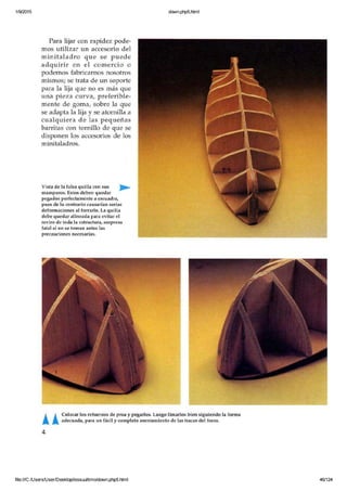 Modelismo naval de madera 5