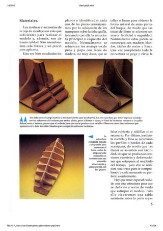 Modelismo naval de madera 5