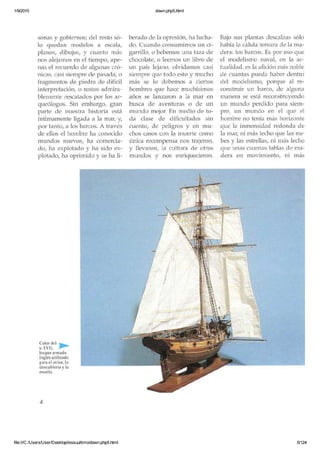 Modelismo naval de madera 5