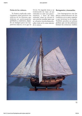 Modelismo naval de madera 5