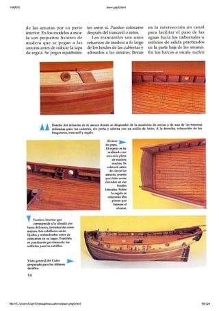 Modelismo naval de madera 5