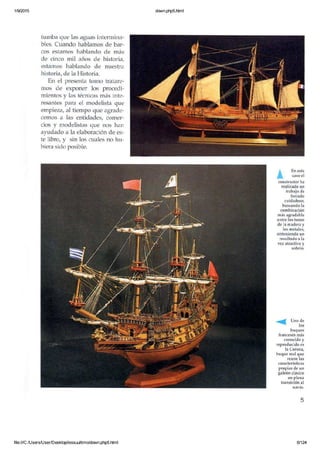 Modelismo naval de madera 5