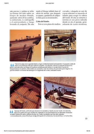 Modelismo naval de madera 5