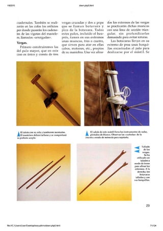 Modelismo naval de madera 5