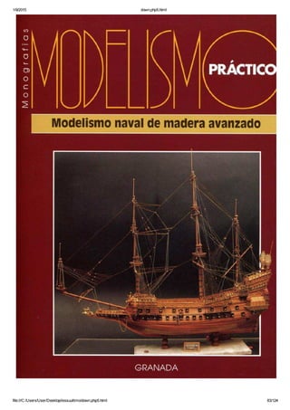Modelismo naval de madera 5