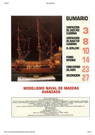 Modelismo naval de madera 5