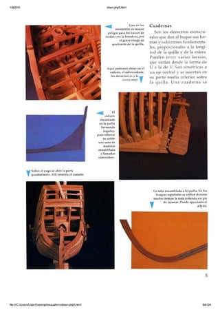Modelismo naval de madera 5
