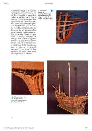Modelismo naval de madera 5
