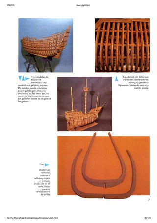 Modelismo naval de madera 5