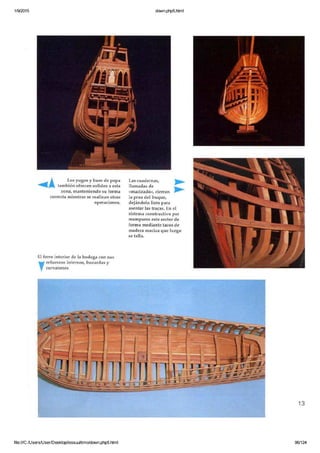 Modelismo naval de madera 5
