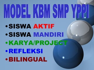 [object Object],[object Object],[object Object],[object Object],[object Object],MODEL KBM SMP YPPI 