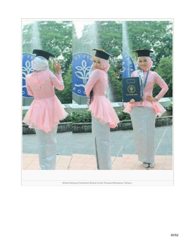 Modelkebayamodernterbaru Blogspot Com 75 Model Kebaya Wisuda Mahasisw