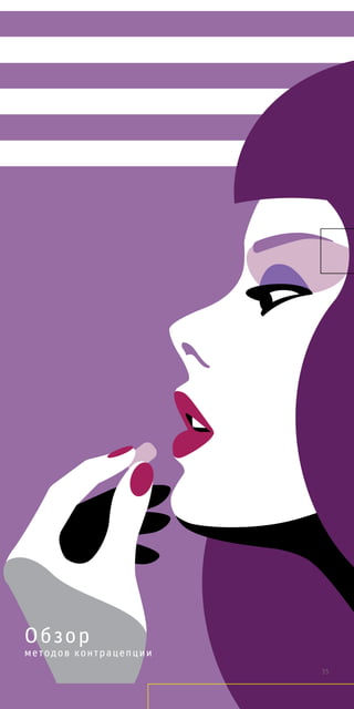 Обзор
методов контрацепции
35
 